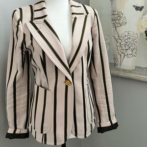 Smythe Duchess Spectator Stripe blazer size 8 - stunning colours.